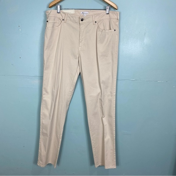 Peter Millar Sz 38 Ivory Sz 38 5 Pocket Pant - Picture 1 of 5
